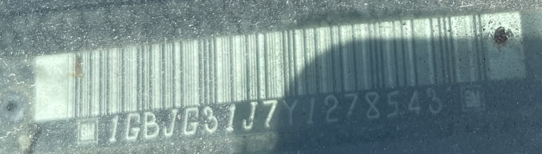 1GBJG31J7Y1278543 2000 Chevrolet Express G3500