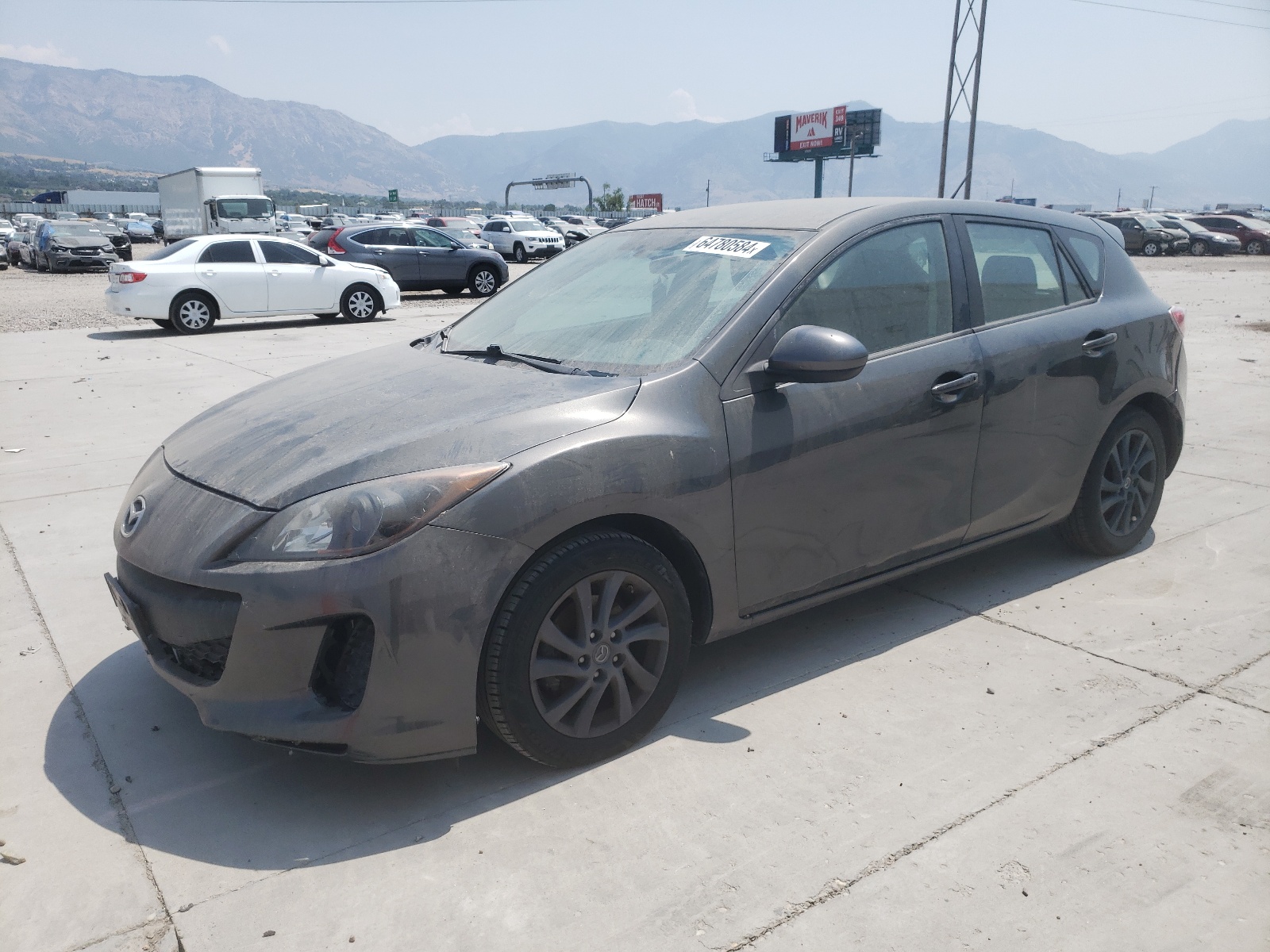 2013 Mazda 3 I vin: JM1BL1LP3D1800404