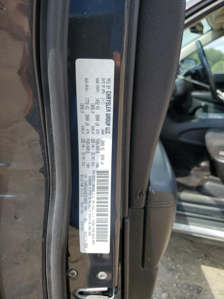 2011 Dodge Durango Crew VIN: 1D4RE4GG4BC618655 Lot: 64265254