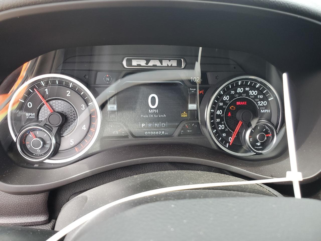 2024 Ram 2500 Big Horn VIN: 3C6UR5DL5RG106680 Lot: 64193594