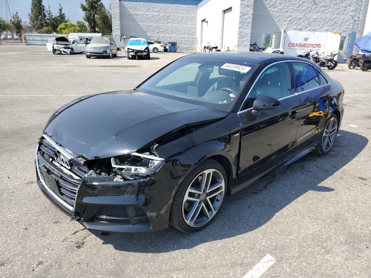2019 Audi A3 Premium Plus VIN: WAUGUGFF4K1027994 Lot: 64039604