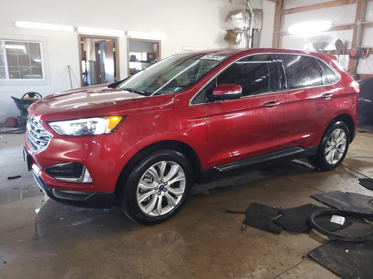 2022 Ford Edge Titanium VIN: 2FMPK4K97NBA93810 Lot: 63961654