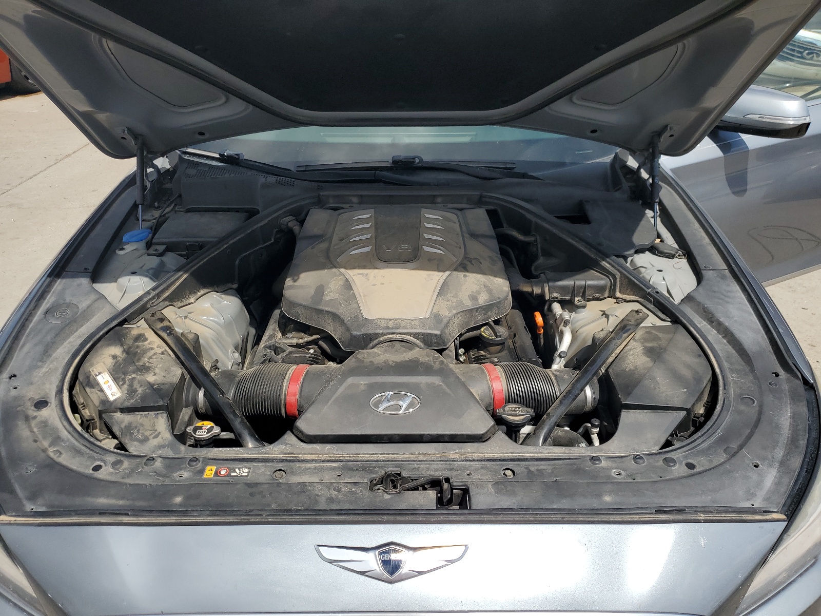 KMHGN4JF0FU025049 2015 Hyundai Genesis 5.0L