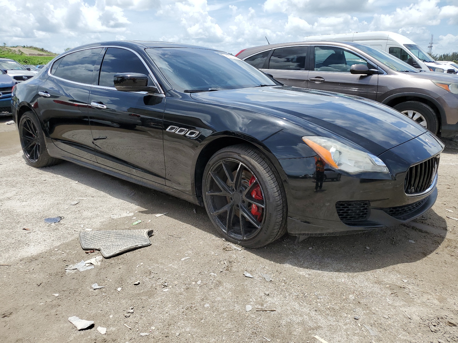 2014 Maserati Quattroporte S vin: ZAM56RRAXE1097466