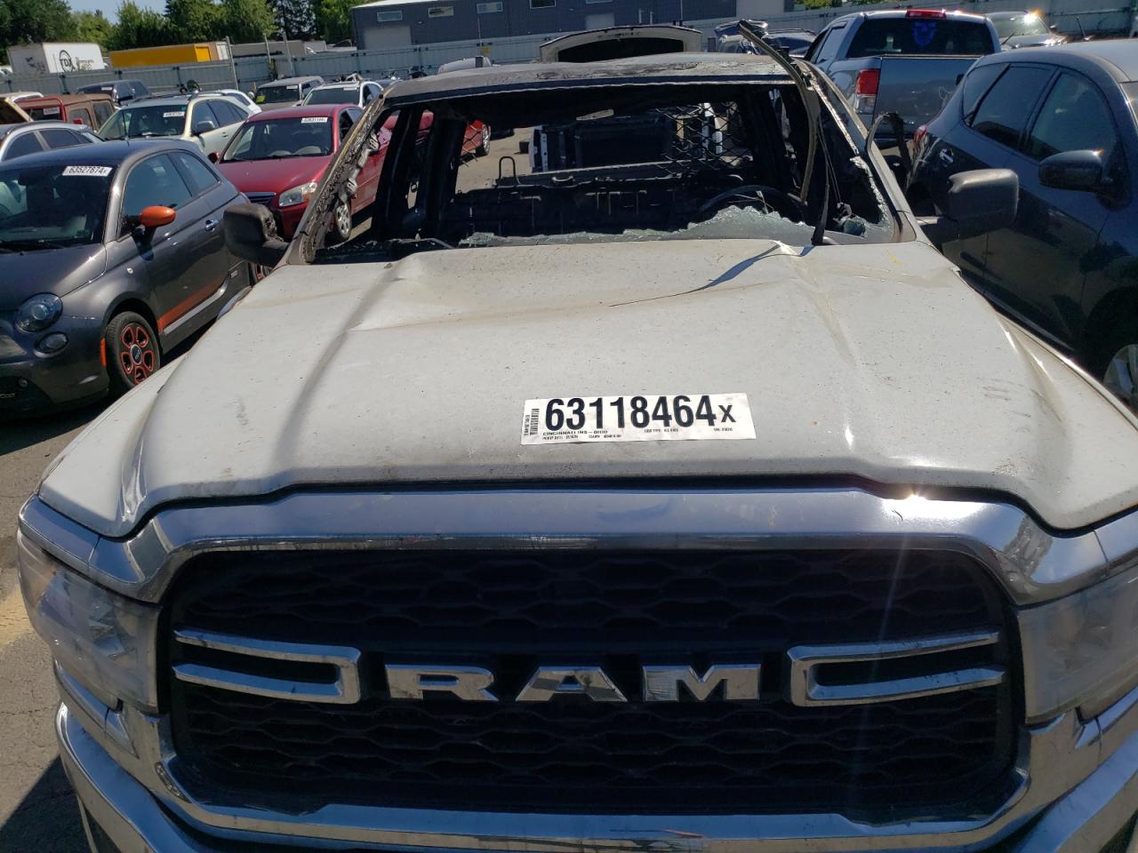 2020 Ram 2500 Tradesman VIN: 3C6UR5CL6LG218316 Lot: 63118464