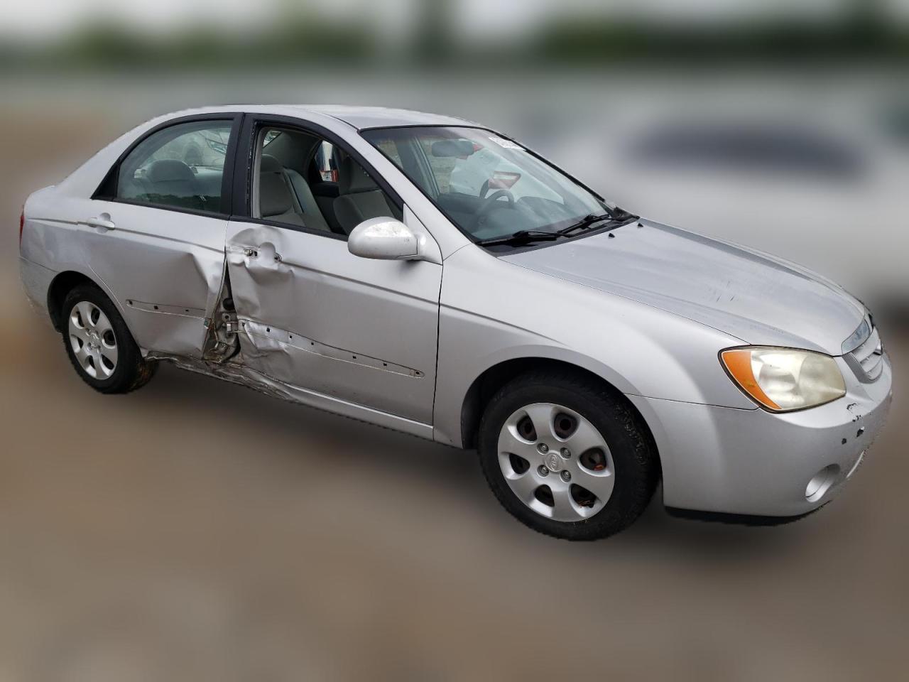 2006 Kia Spectra Lx VIN: KNAFE121665343976 Lot: 64360144