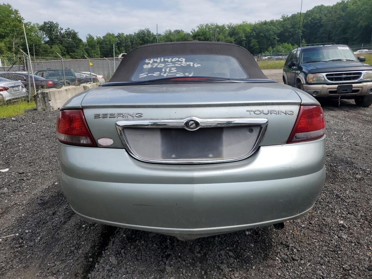 2004 Chrysler Sebring Lxi VIN: 1C3EL55R74N410177 Lot: 64799864