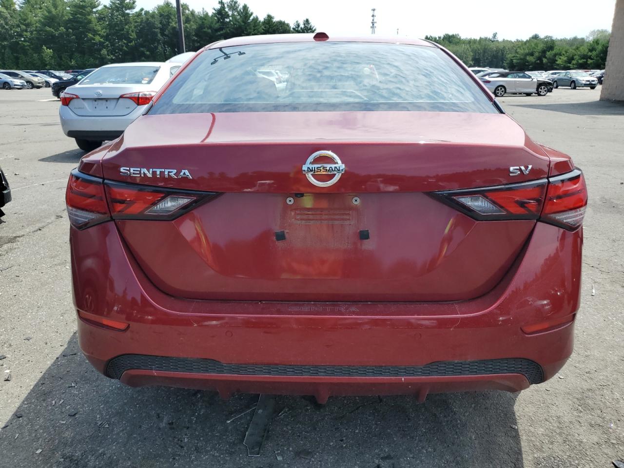 2020 Nissan Sentra Sv VIN: 3N1AB8CVXLY284531 Lot: 62274404