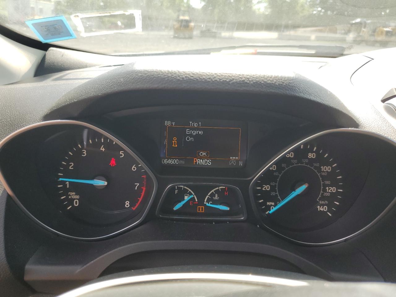 2017 Ford Escape Titanium VIN: 1FMCU9J9XHUA07556 Lot: 62742434