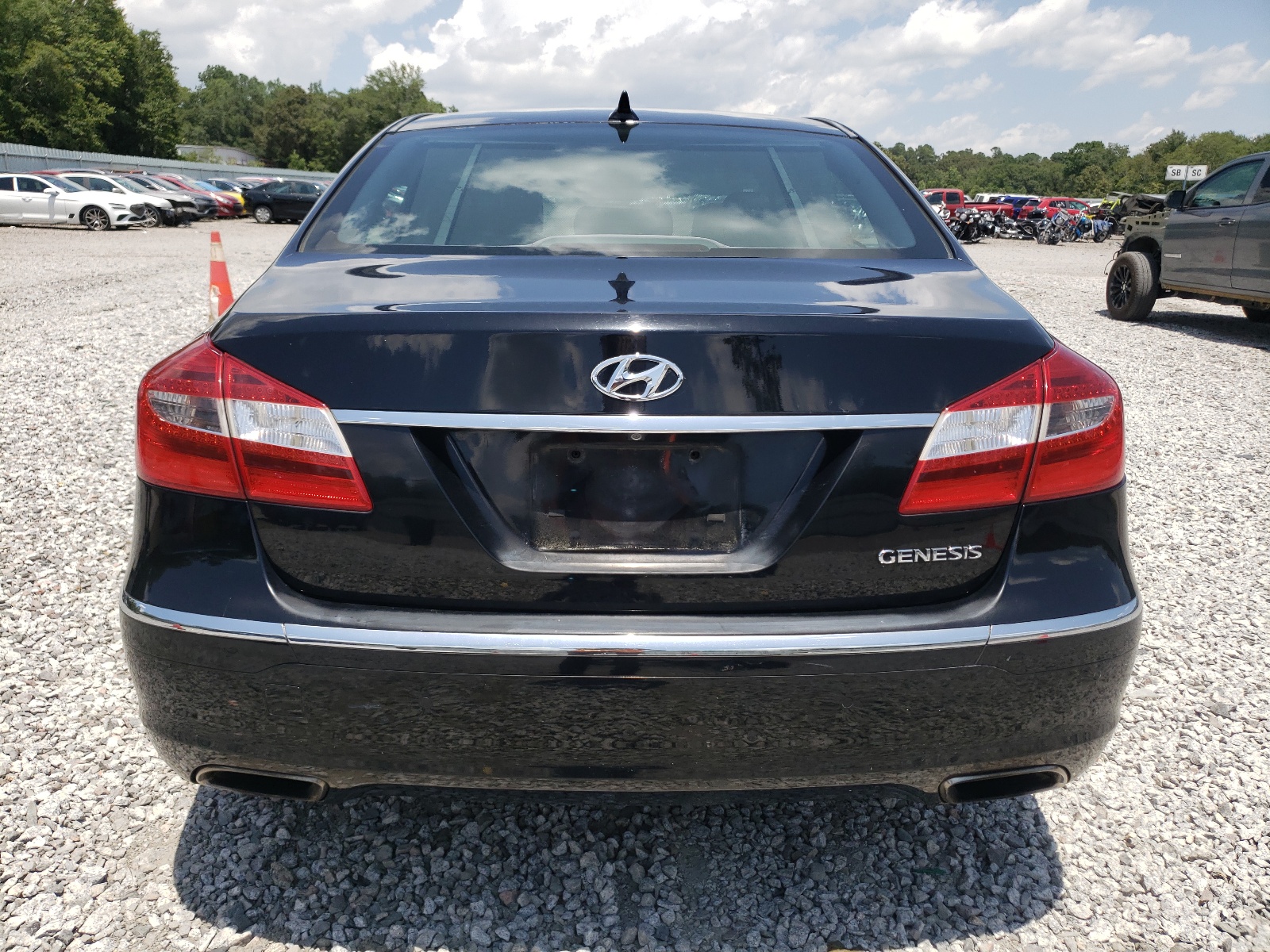 KMHGC4DD6CU158717 2012 Hyundai Genesis 3.8L