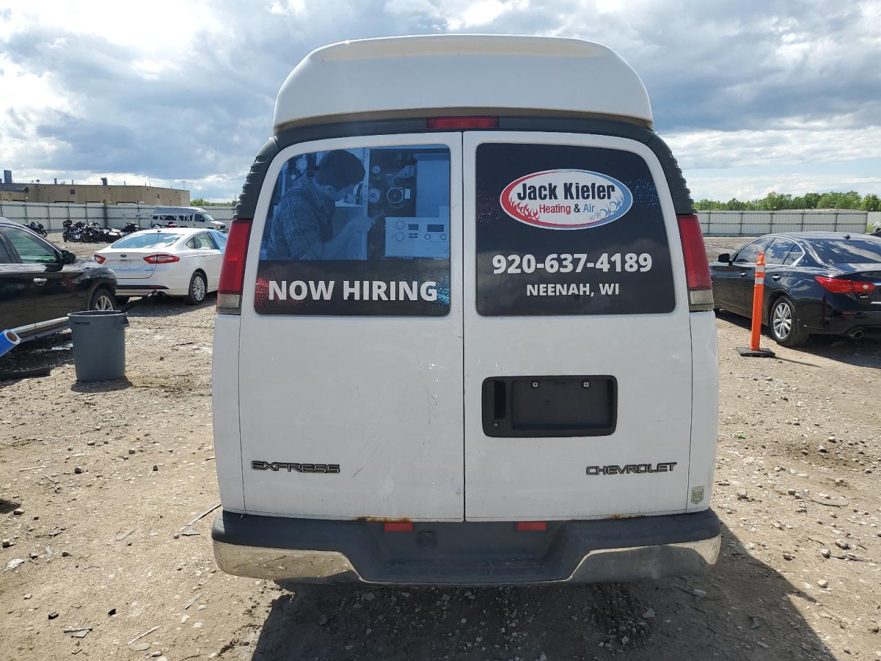 2000 Chevrolet Express G1500 VIN: 1GBFG15RXY1251007 Lot: 61920144