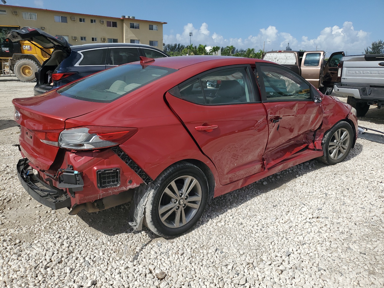 2017 Hyundai Elantra Se vin: KMHD84LF5HU178259