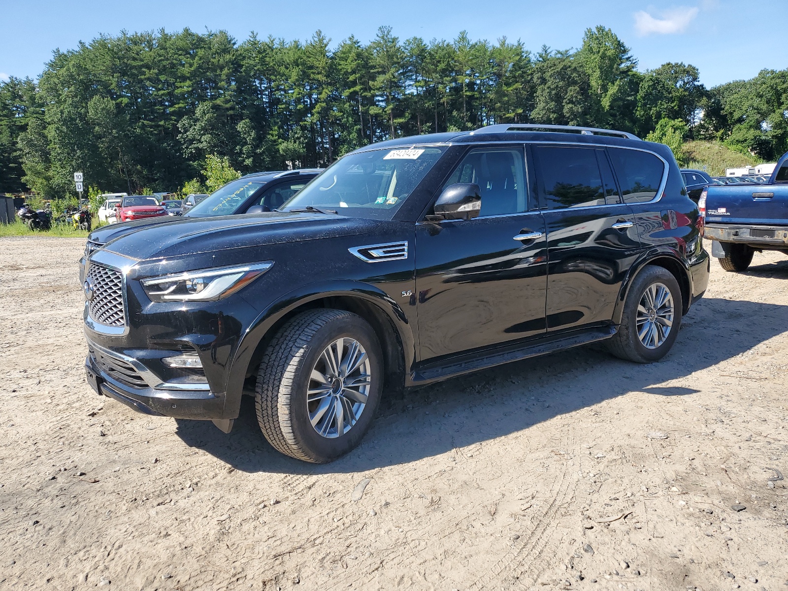 2019 Infiniti Qx80 Luxe vin: JN8AZ2NEXK9232540