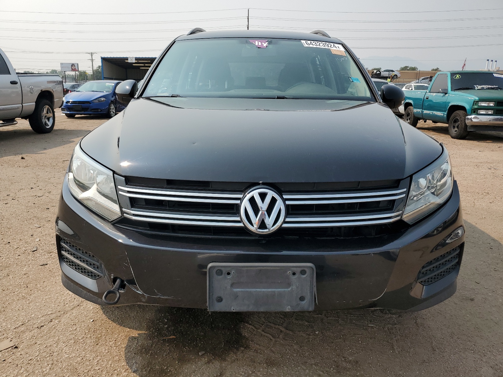 2017 Volkswagen Tiguan S vin: WVGBV7AX9HK046050