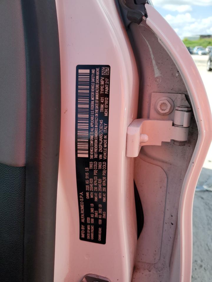 2020 Alfa Romeo Stelvio VIN: ZASPAJAN5L7C92145 Lot: 64209364