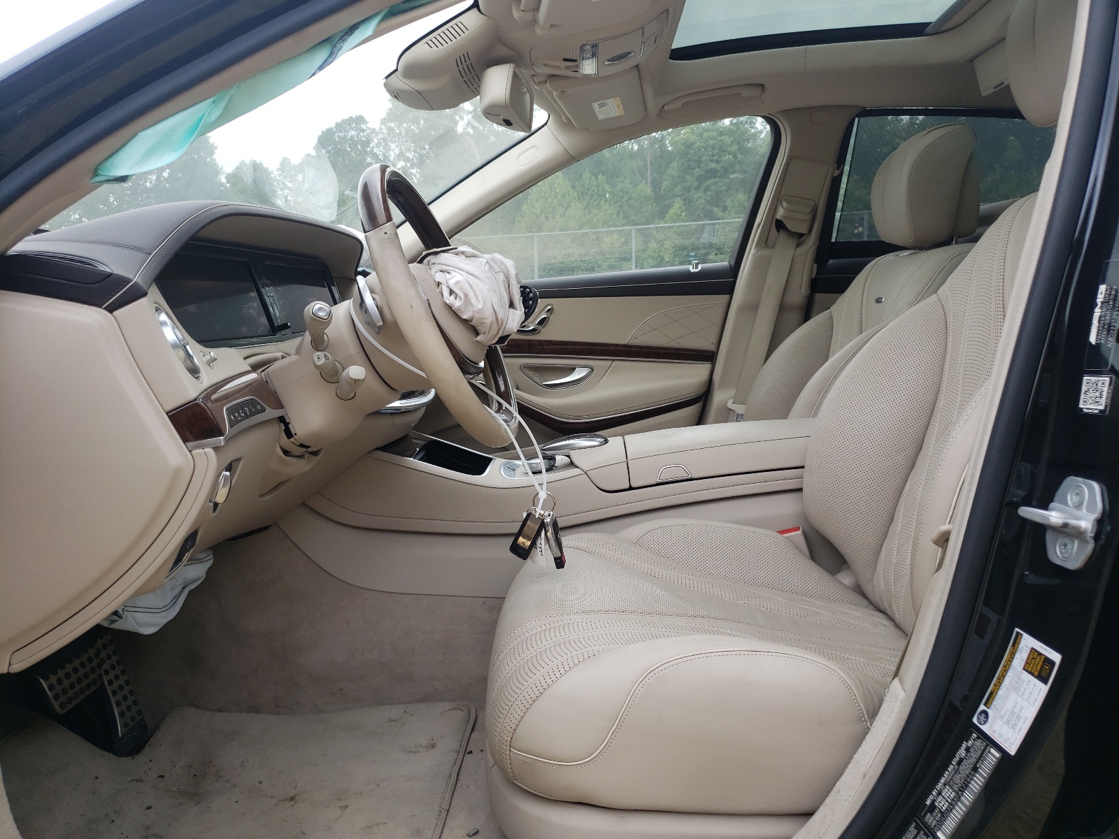 WDDUG7KBXFA171965 2015 Mercedes-Benz S 65 Amg