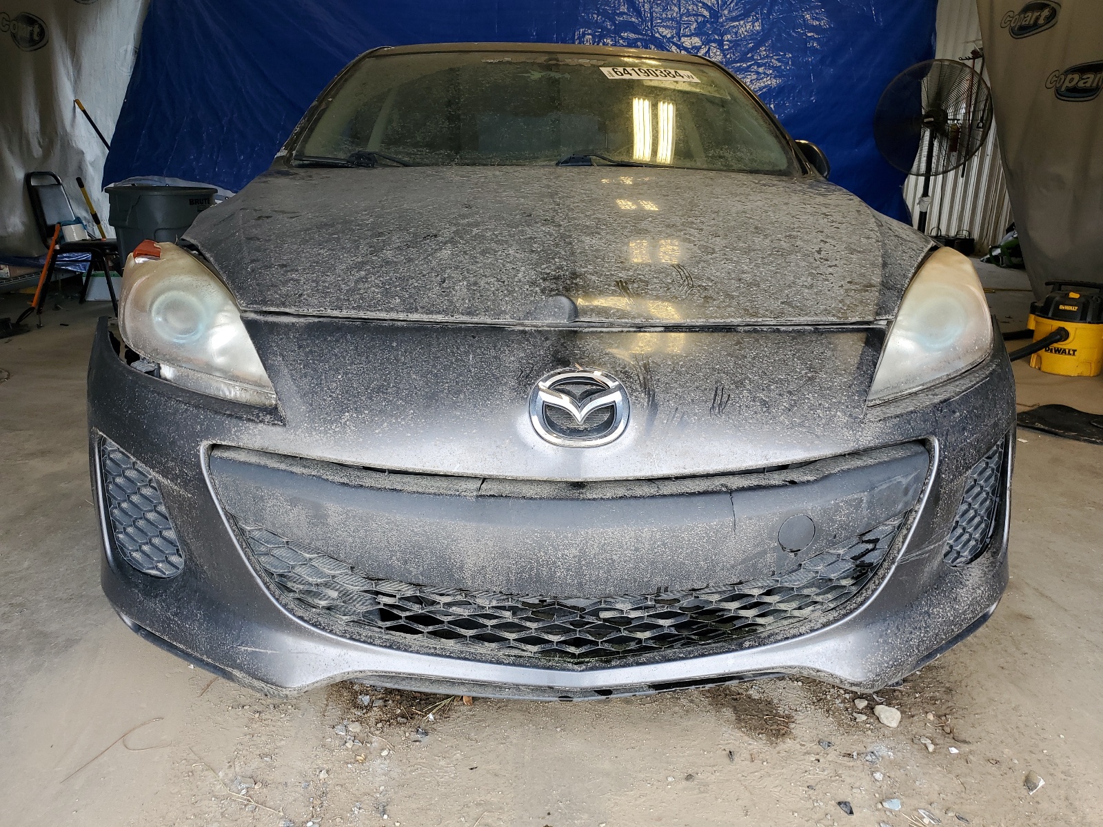 2012 Mazda 3 I vin: JM1BL1L70C1659094