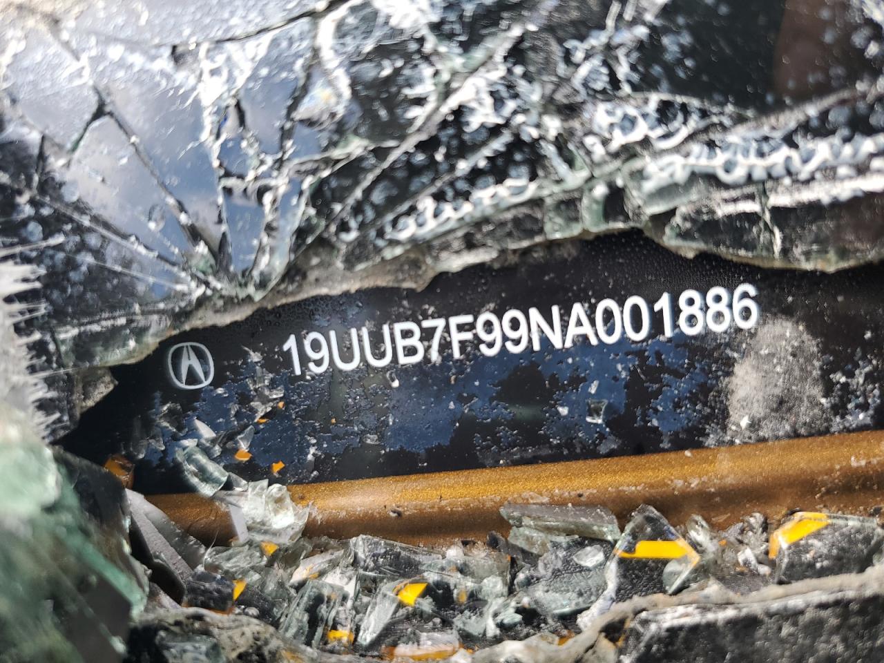 2022 Acura Tlx Type S VIN: 19UUB7F99NA001886 Lot: 49064314