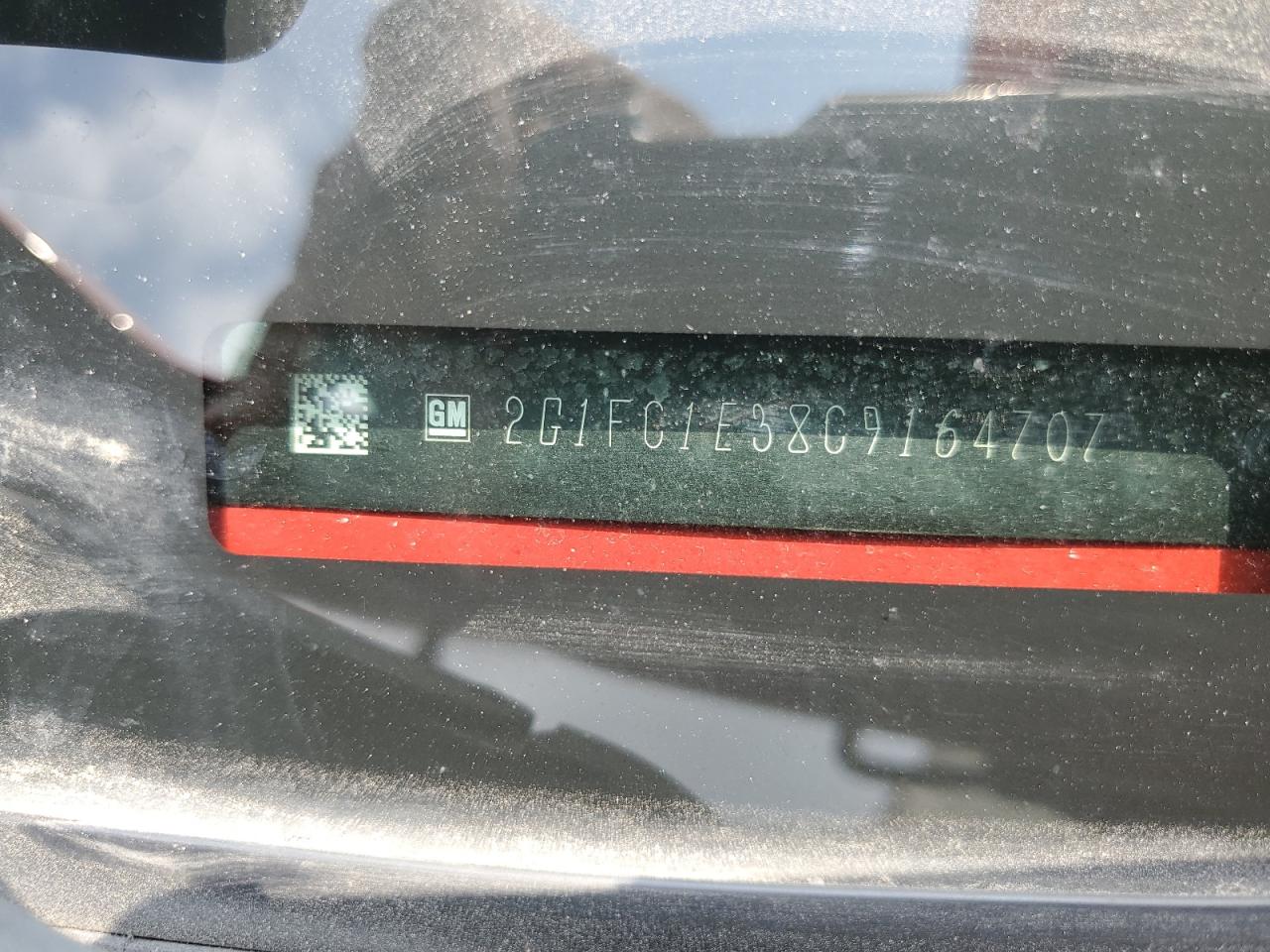 2012 Chevrolet Camaro Lt VIN: 2G1FC1E38C9164707 Lot: 60978684