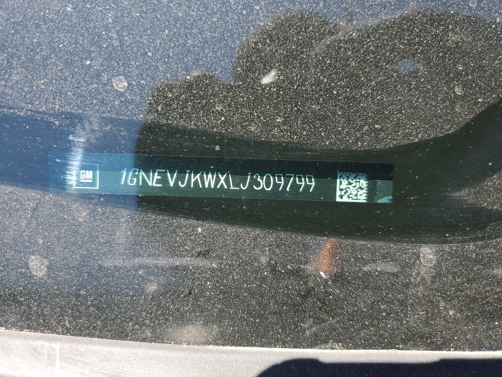 1GNEVJKWXLJ309799 2020 Chevrolet Traverse Rs