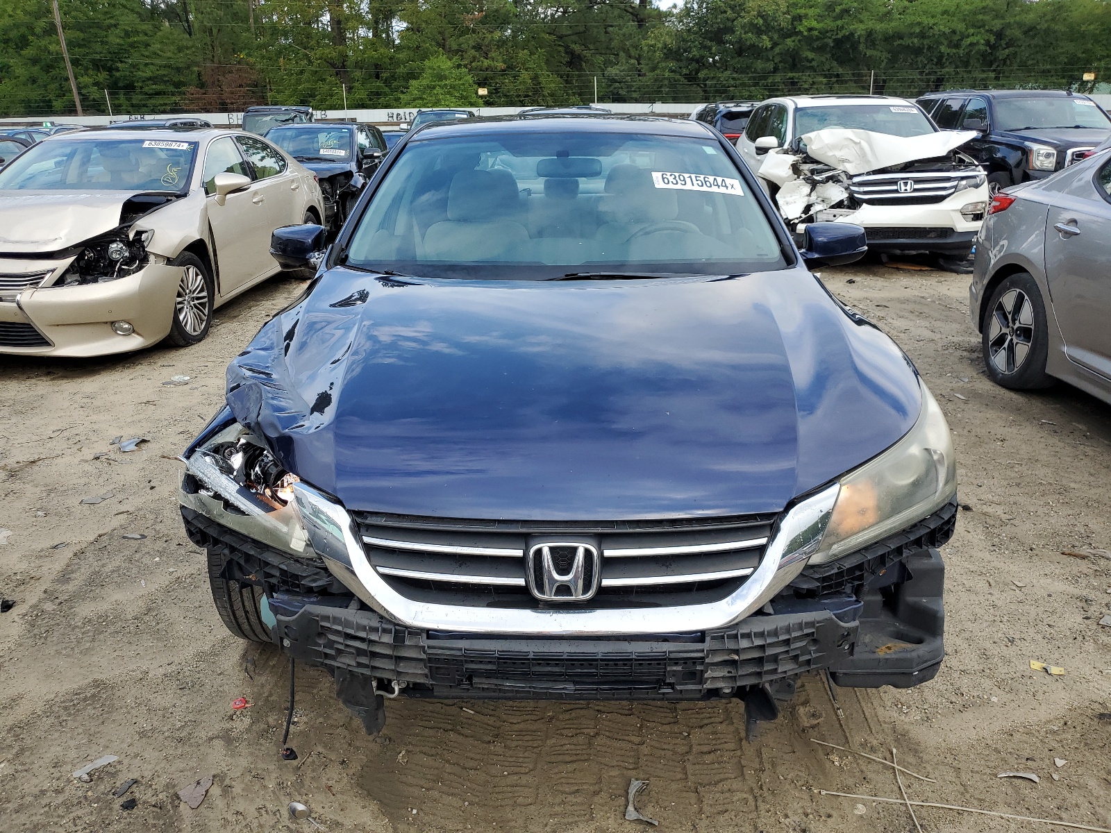 2014 Honda Accord Ex vin: 1HGCR2F71EA001826