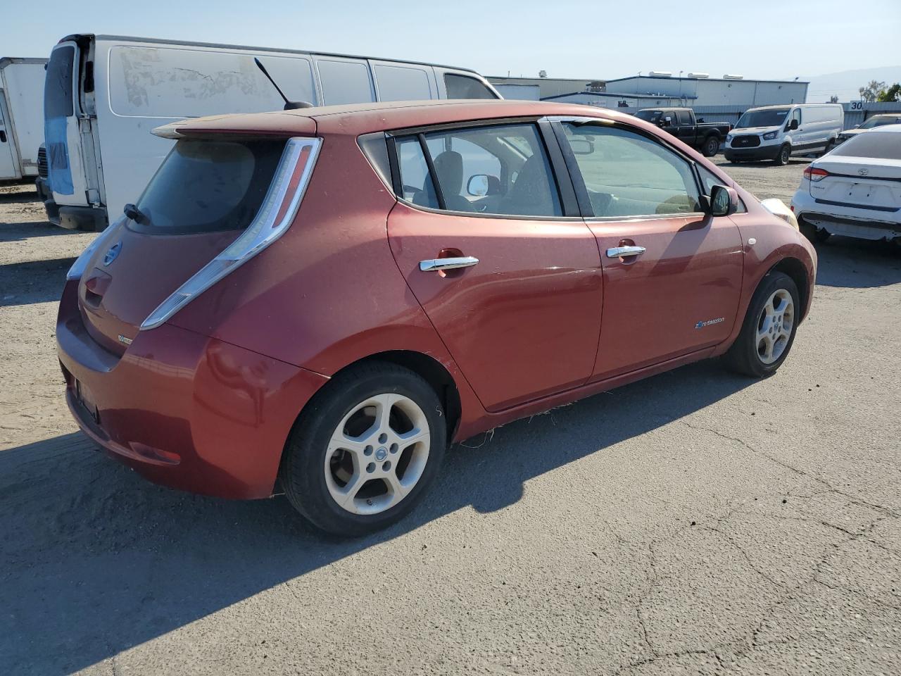 2011 Nissan Leaf Sv VIN: JN1AZ0CP1BT002444 Lot: 61350104