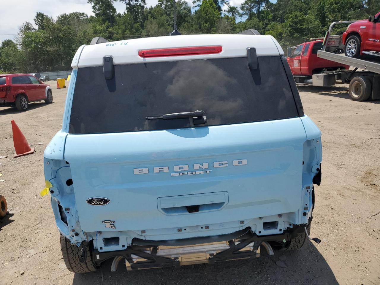 2023 Ford Bronco Sport Heritage VIN: 3FMCR9G69PRE18743 Lot: 61436974