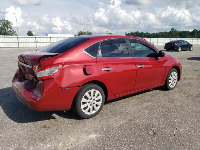  NISSAN SENTRA 2013 Czerwony