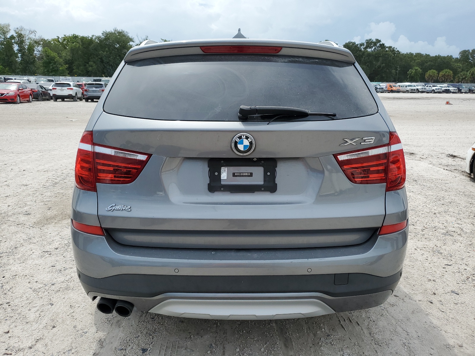 2015 BMW X3 xDrive28I vin: 5UXWX9C51F0D44691