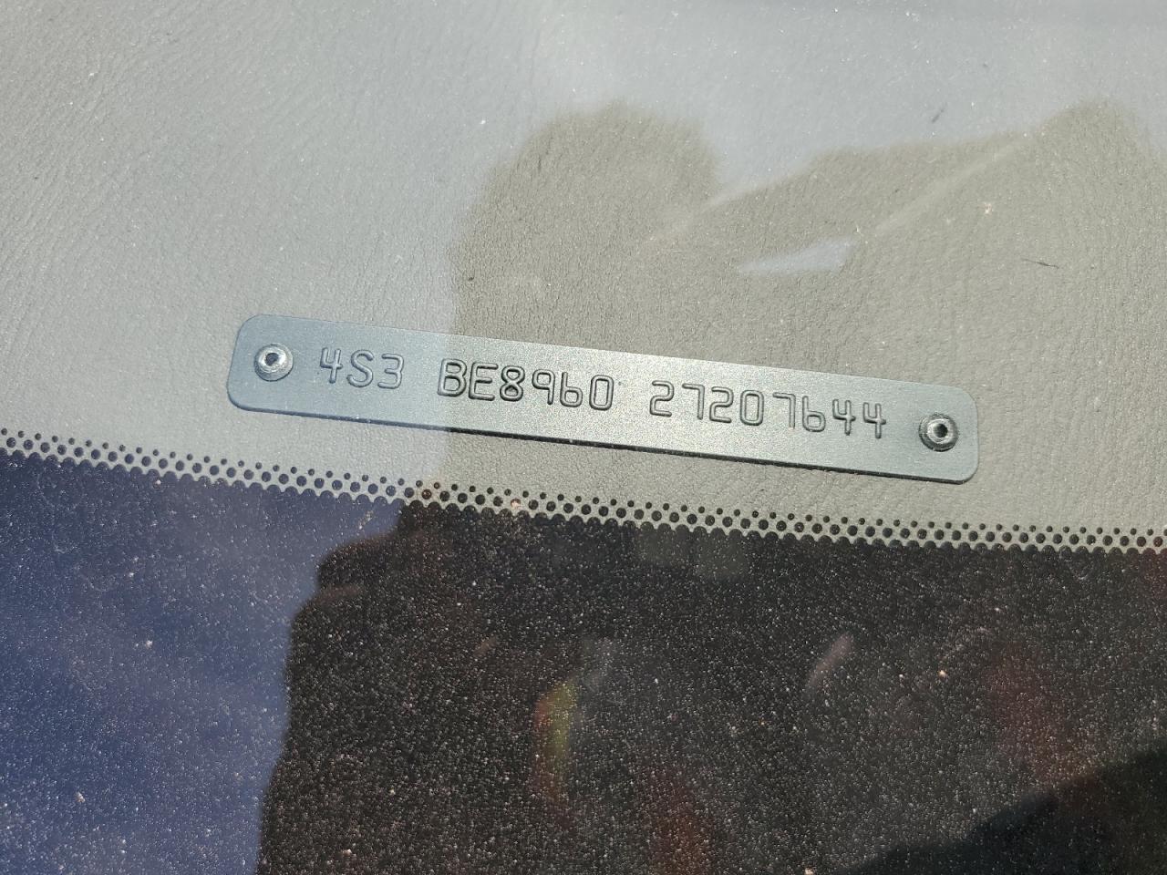 2002 Subaru Legacy Outback 3.0 H6 VIN: 4S3BE896027207644 Lot: 62287484