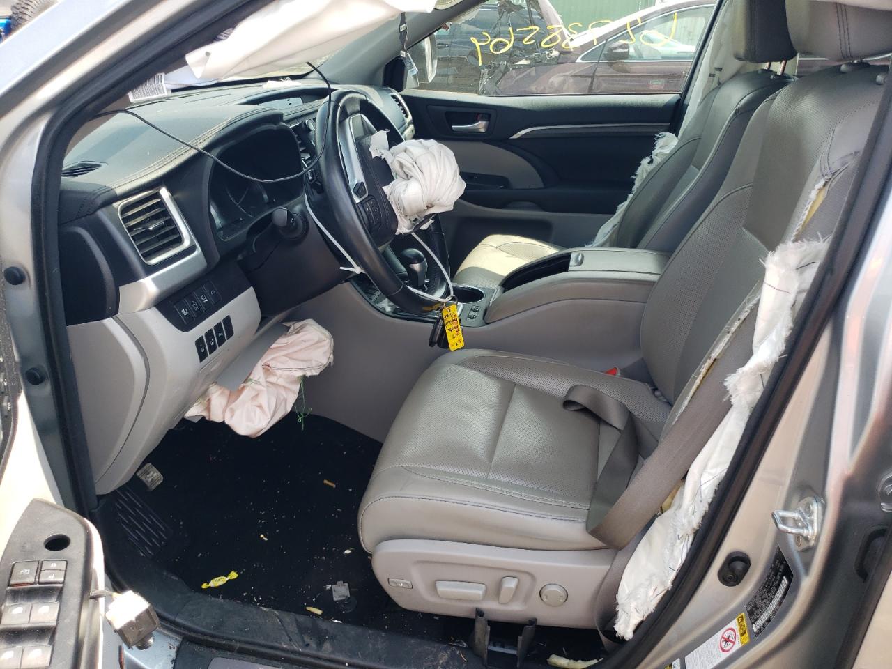 2017 Toyota Highlander Limited VIN: 5TDDZRFH3HS384471 Lot: 62738564