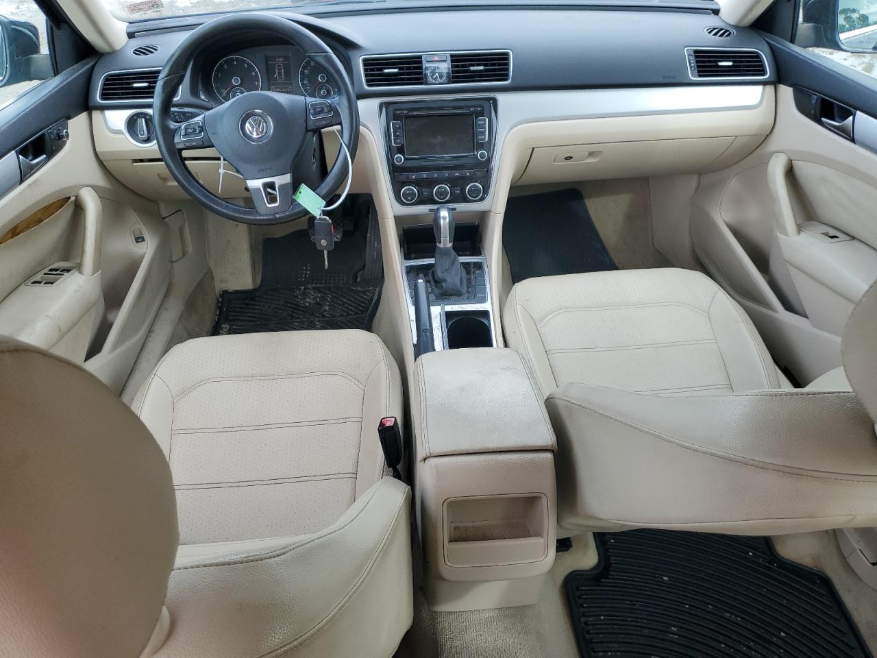 2012 Volkswagen Passat Se VIN: 1VWBP7A3XCC061183 Lot: 60923394