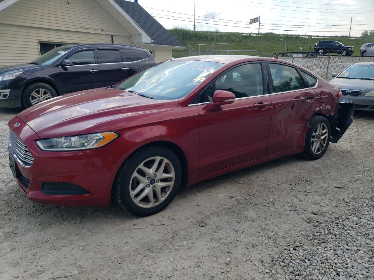 2016 Ford Fusion Se na sprzedaż w Northfield, OH - Rear End