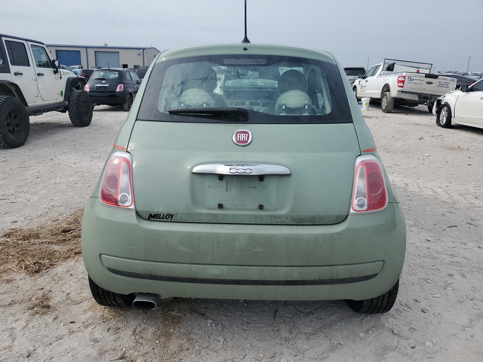 2012 Fiat 500 Pop vin: 3C3CFFAR4CT340016