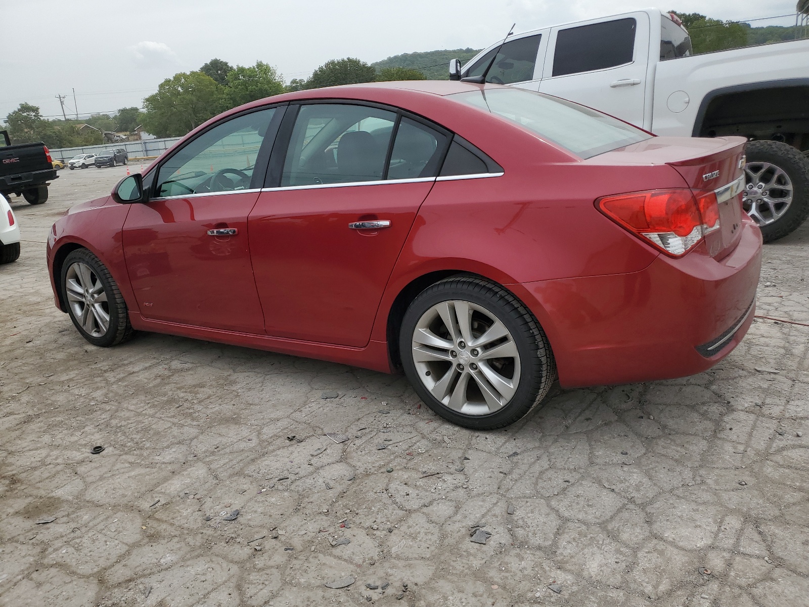 2013 Chevrolet Cruze Ltz vin: 1G1PG5SB3D7161888