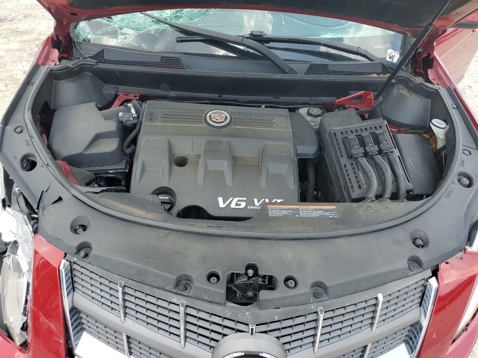 3GYFNAE34CS633791 2012 Cadillac Srx Luxury Collection