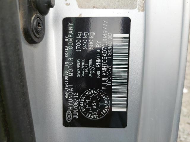 KMHTC6AD7DU089777 - 2013 HYUNDAI VELOSTER - #63368874