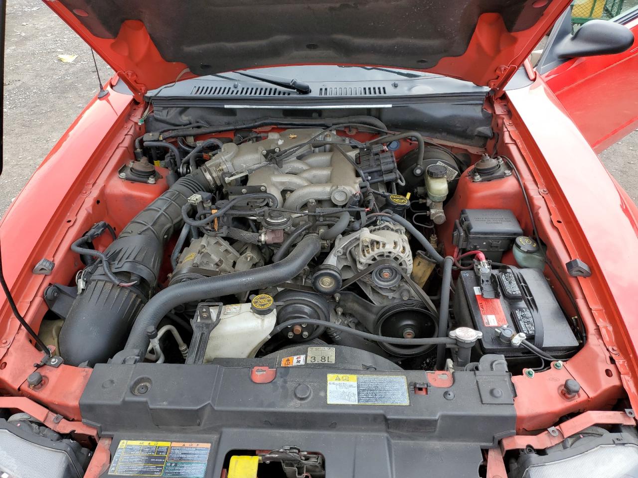 2001 Ford Mustang VIN: 1FAFP40491F132744 Lot: 63690504