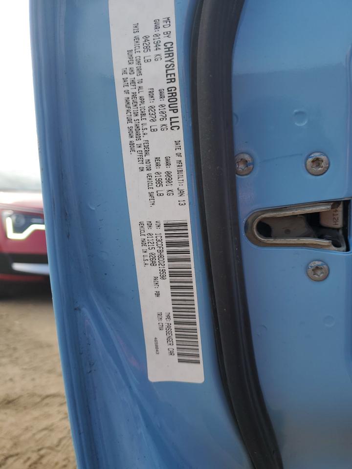 2013 Dodge Dart Sxt VIN: 1C3CDFBH8DD219590 Lot: 63109864