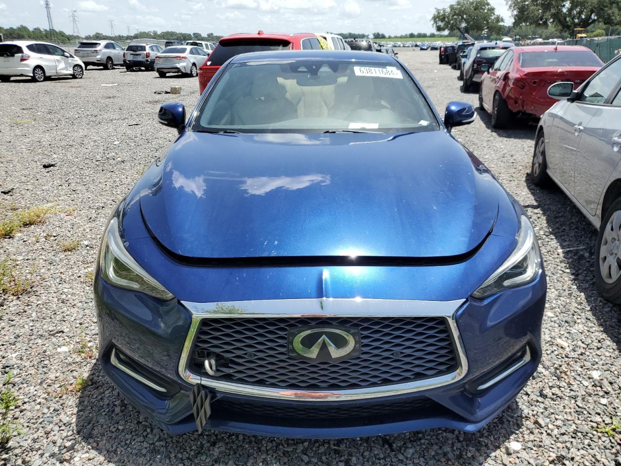 2018 Infiniti Q60 Red Sport 400 VIN: JN1FV7EKXJM531153 Lot: 63811684