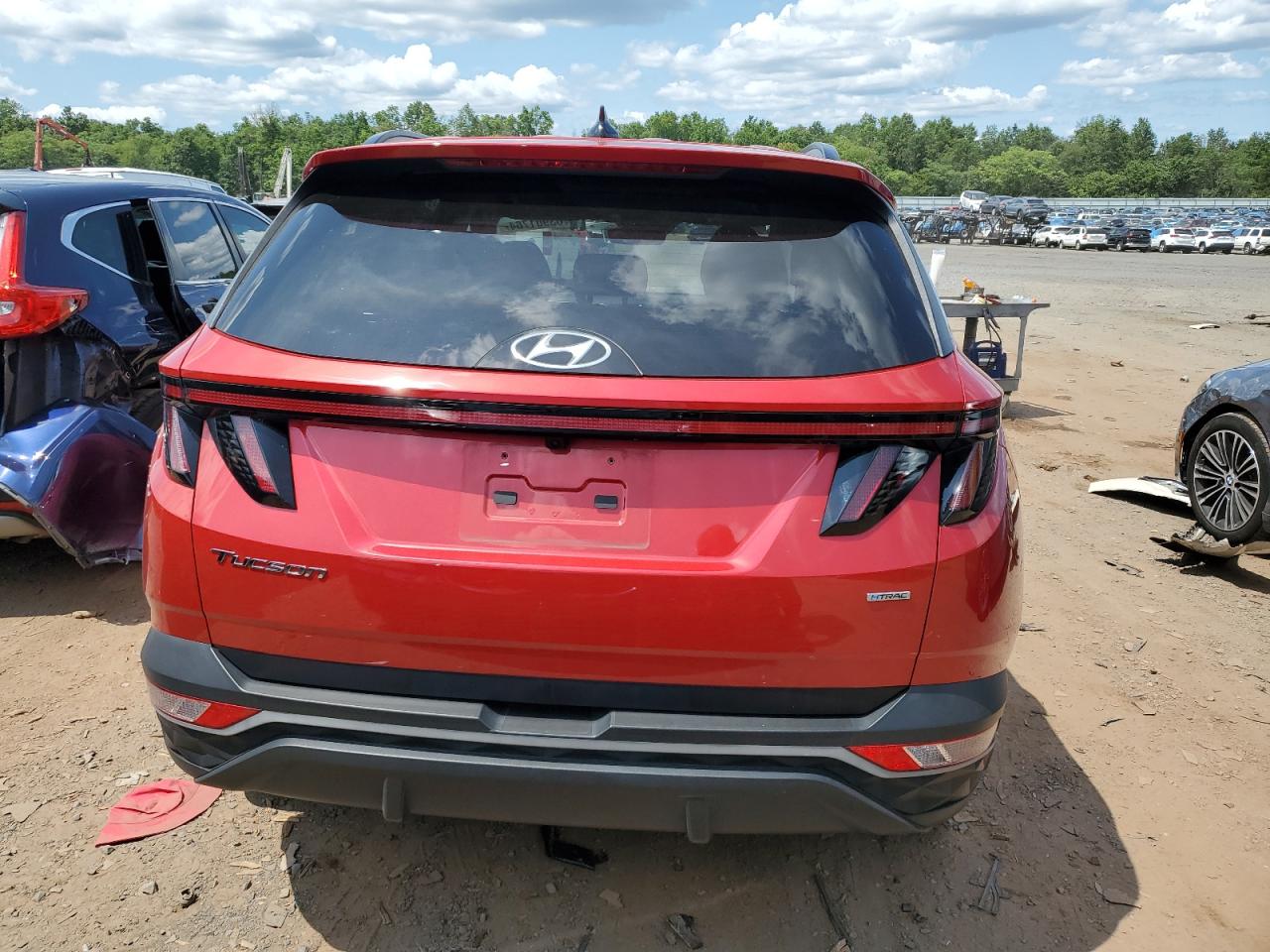 2022 Hyundai Tucson Sel VIN: 5NMJFCAE7NH116169 Lot: 63901764