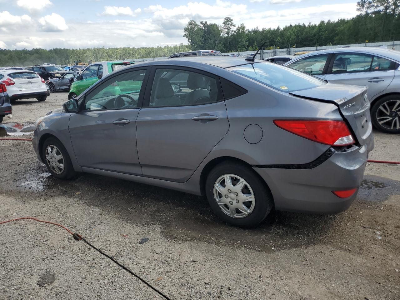 KMHCT4AE9FU834447 2015 HYUNDAI ACCENT - Image 2