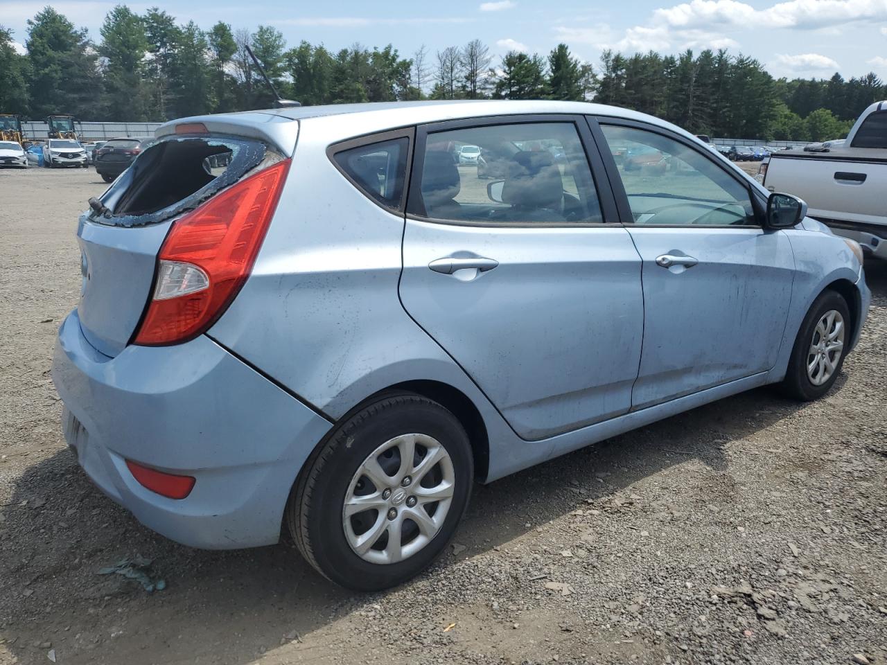 2013 Hyundai Accent Gls VIN: KMHCT5AE2DU066443 Lot: 64158084