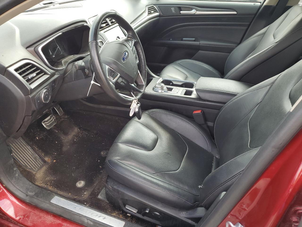 2017 Ford Fusion Titanium VIN: 3FA6P0D90HR346033 Lot: 64188464