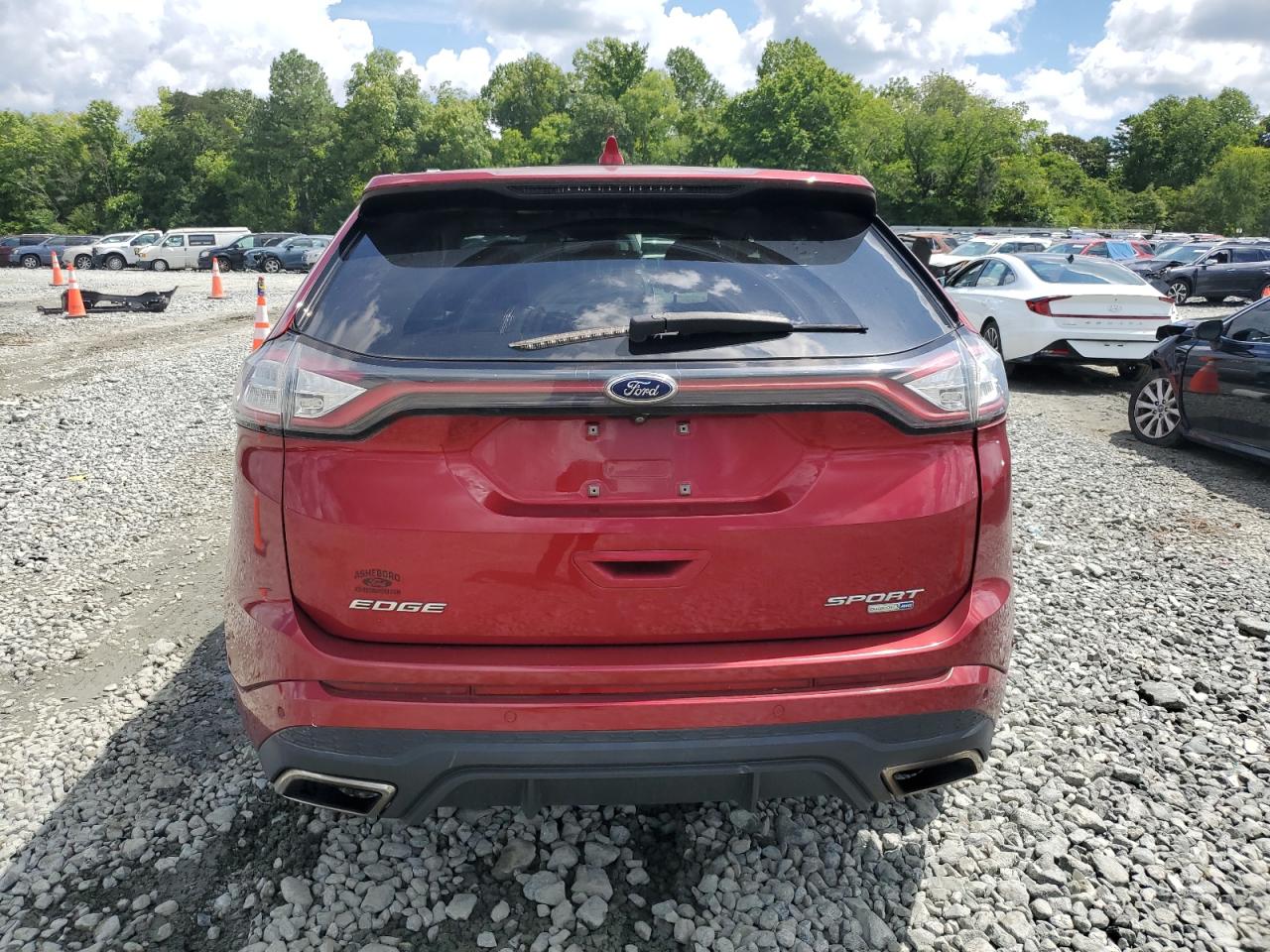 2016 Ford Edge Sport VIN: 2FMPK4AP1GBB87135 Lot: 64011874