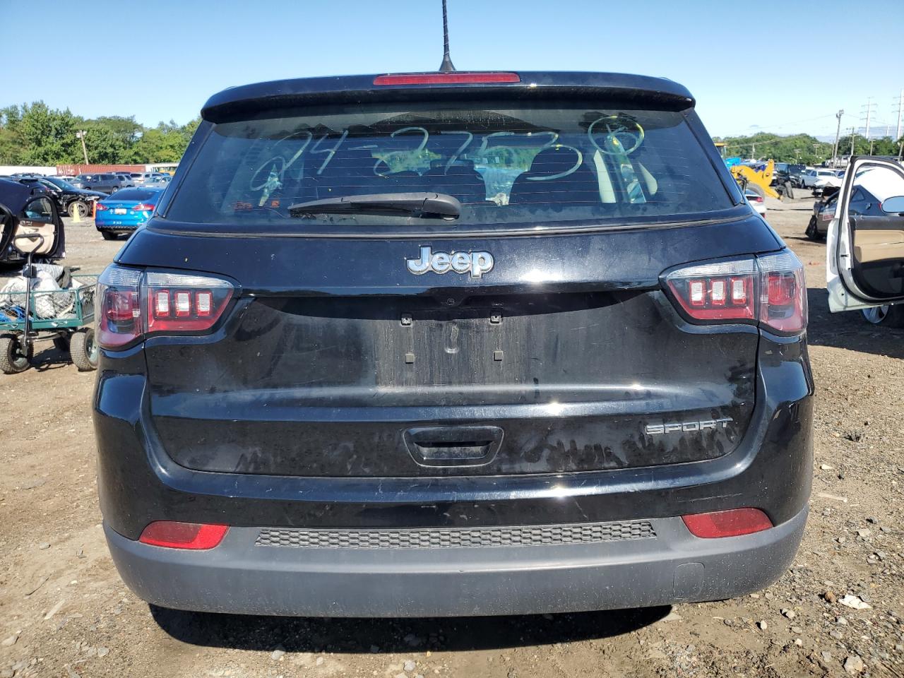 2021 Jeep Compass Sport VIN: 3C4NJCAB4MT505066 Lot: 62258334