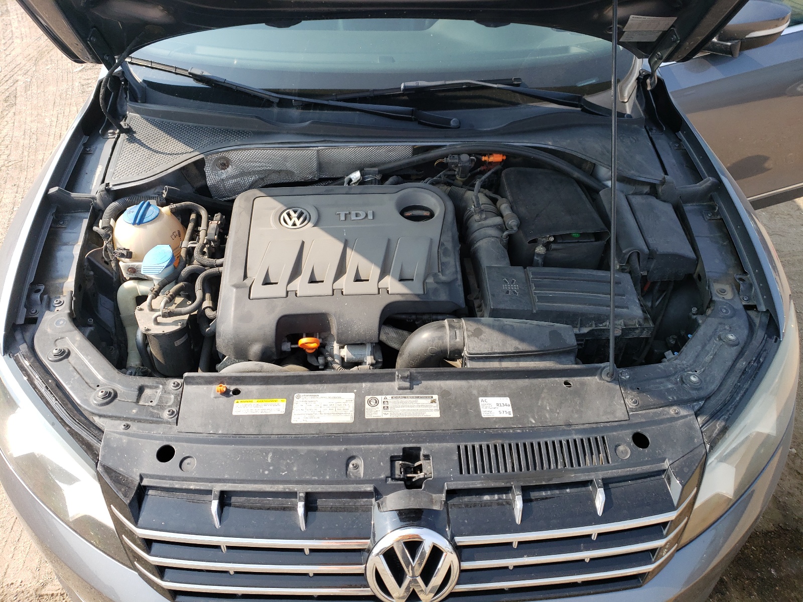 1VWCN7A33DC093128 2013 Volkswagen Passat Sel