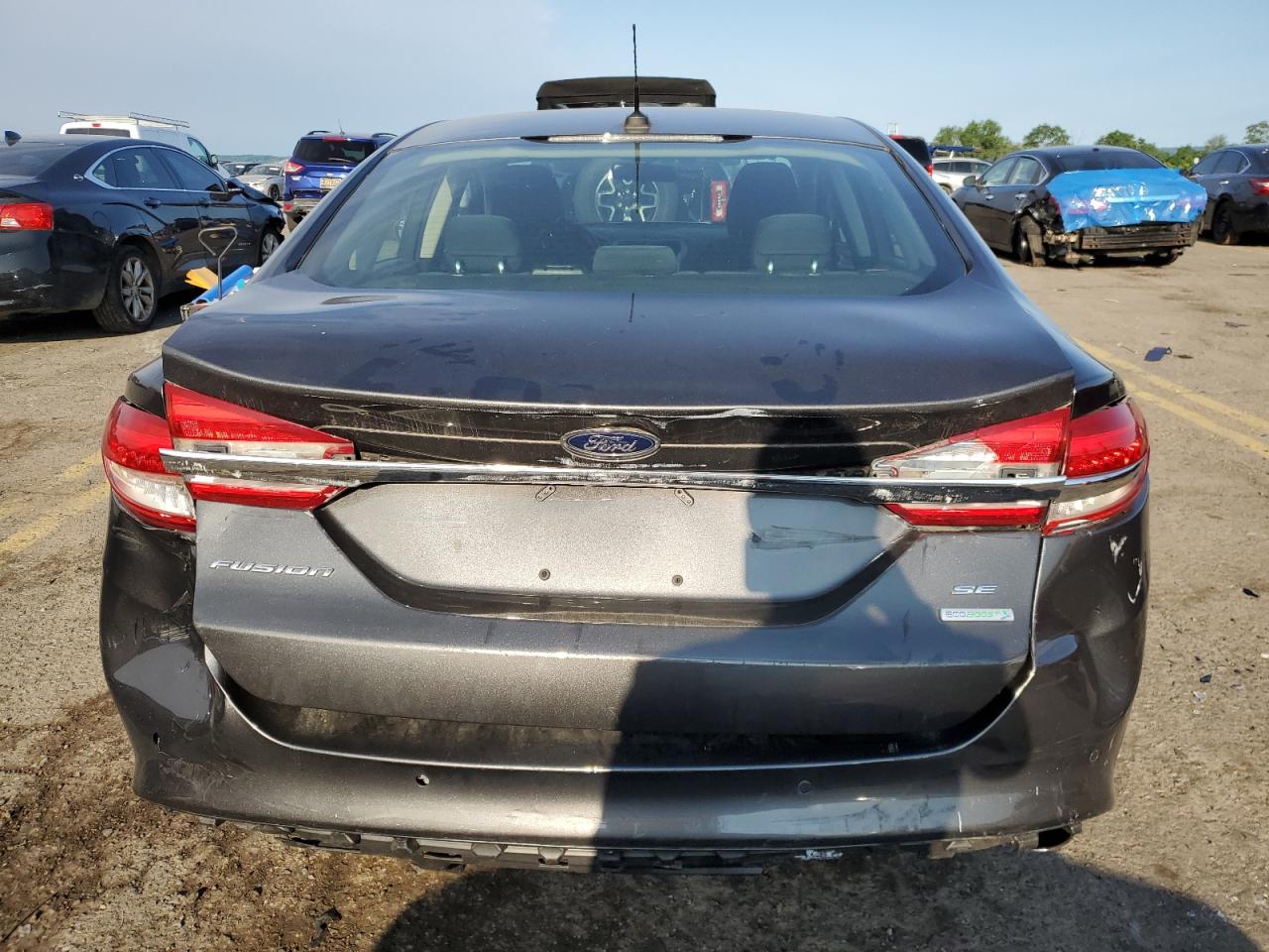 2018 Ford Fusion Se VIN: 3FA6P0HD3JR279643 Lot: 64842434