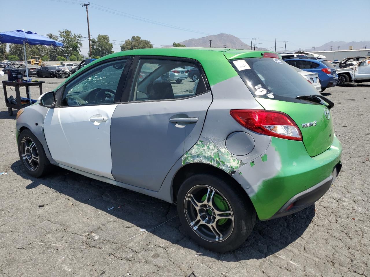 2011 Mazda Mazda2 VIN: JM1DE1HZ9B0115629 Lot: 62918874