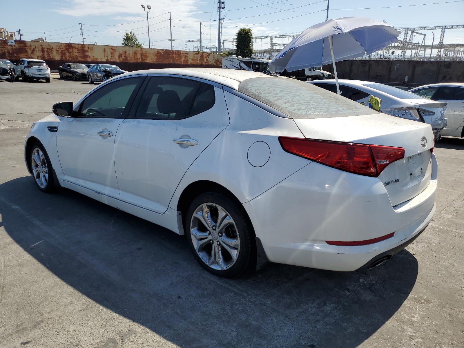 2013 Kia Optima Lx vin: KNAGM4A75D5378231